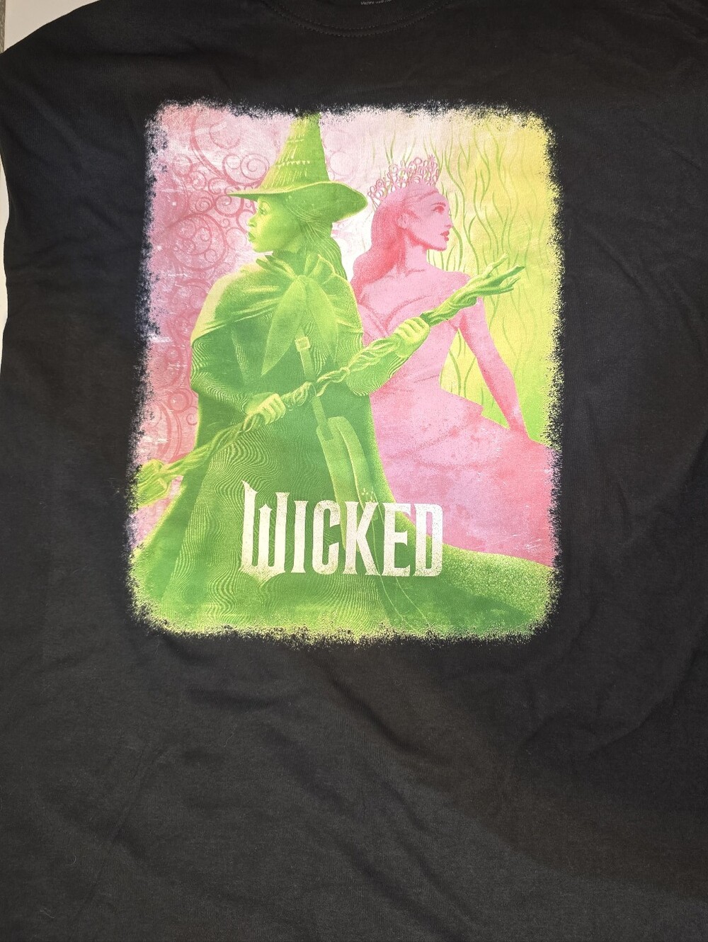 Wicked Elphaba And Glinda T-shirt 2XL